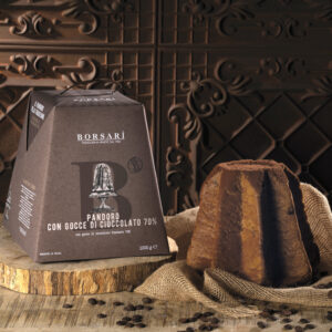 pandoro gocce di cioccolato | borsari